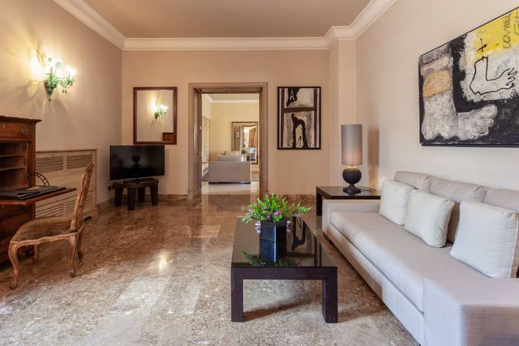 Grand suite wohnzimmer Son Julia Country House & Spa  Mallorca