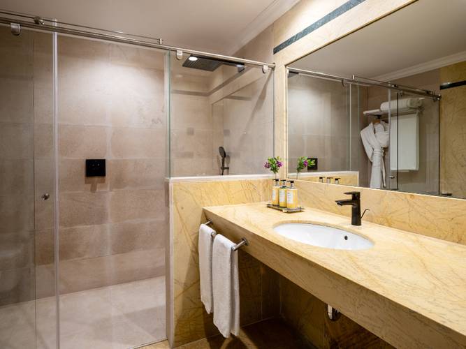 Bathroom superior & superior terrace Son Julia Country House & Spa  Mallorca